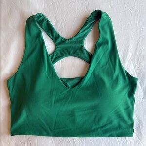 Lululemon Bend This Scoop and Cross Bra L/XL
Cascadia Green